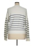 Evereve Stripes Ivory Pullover Sweater Size XL - photo 2