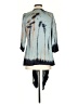 Soft Surroundings 100% Silk Teal Cardigan Size S - photo 2