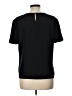 Brooks Brothers 100% Polyester Black Short Sleeve Top Size 10 - photo 2