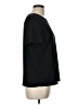 Brooks Brothers 100% Polyester Black Short Sleeve Top Size 10 - photo 4