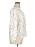 Gap 100% Rayon Polka Dots Ivory 3/4 Sleeve Blouse Size XL - photo 4