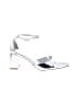 Aldo Metallic Silver Heels Size 8 - photo 1