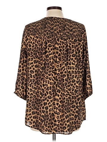 Torrid 3/4 Sleeve Blouse (view 2)