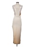 Yozy Solid Ivory Casual Dress Size 4 - photo 2