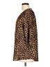 Torrid 100% Polyester Animal Print Brown 3/4 Sleeve Blouse Size Lg Plus (0) - photo 5