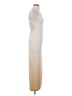 Yozy Solid Ivory Casual Dress Size 4 - photo 4