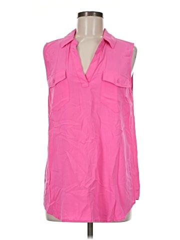 Khakis & Co Sleeveless Button-Down Shirt (view 1)
