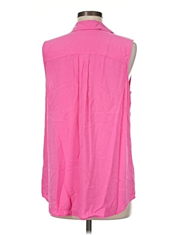 Khakis & Co Sleeveless Button-Down Shirt (view 2)