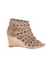 MICHAEL Michael Kors 100% Leather Tan Wedges Size 7 1/2 - photo 1