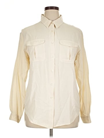 Laura Scott Long Sleeve Button-Down Shirt (view 1)