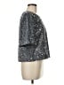 Talbots 100% Polyester Stars Silver Short Sleeve Top Size M - photo 4