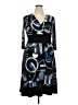 Rabbit Rabbit Rabbit Designs Graphic Blue Casual Dress Size 14 - photo 1