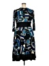 Rabbit Rabbit Rabbit Designs Graphic Blue Casual Dress Size 14 - photo 2