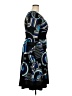 Rabbit Rabbit Rabbit Designs Graphic Blue Casual Dress Size 14 - photo 4