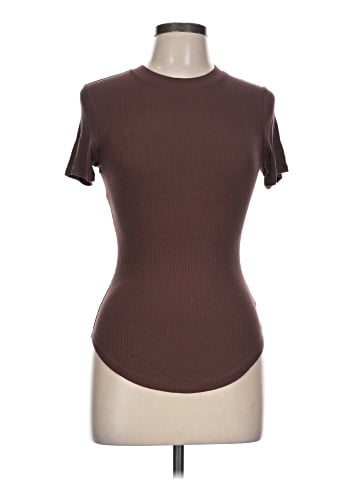 Naked Wardrobe Short Sleeve Turtleneck (view 1)