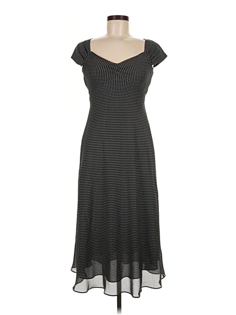 Pre-owned Donna Ricco Casual Dress In Gray