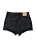 Levi's 100% Cotton Black Denim Shorts Size 27 waist - photo 2