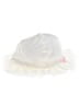 Unbranded White Sun Hat 0-3 MO / 3 MO - photo 1