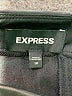 Express 100% Polyurethane Black Faux Leather Skirt Size 10 - photo 4
