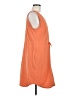 Eddie Bauer Solid Orange Casual Dress Size M - photo 4
