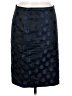 J.Crew Polka Dots Black Blue Formal Skirt Size 6 - photo 1