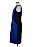 Ellen Tracy Color Block Blue Cocktail Dress Size 8 - photo 5