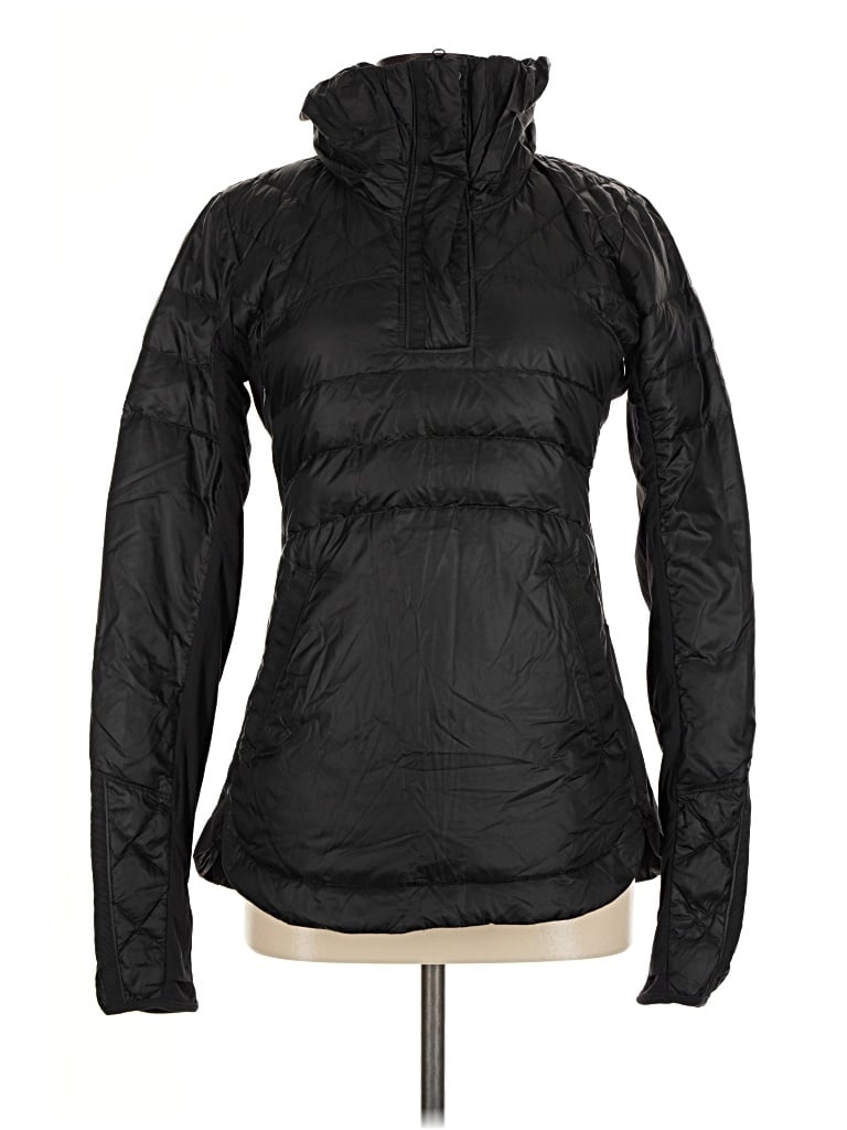 Pre-owned Lululemon Athletica Snow Jacket In Black