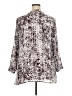 Violet & Claire 100% Polyester Silver 3/4 Sleeve Blouse Size 2X - photo 2