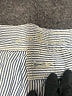 7 For All Mankind Stripes Gray Shorts Size 27 waist - photo 3