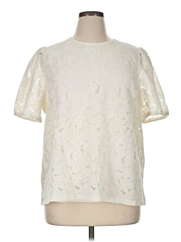 Cynthia Rowley TJX Short Sleeve Blouse (view 1)