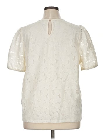 Cynthia Rowley TJX Short Sleeve Blouse (view 2)