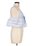 Papermoon 100% Cotton Blue Sleeveless Blouse Size L - photo 4