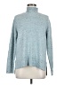 Ann Taylor LOFT Blue Turtleneck Sweater Size M - photo 1