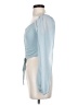 Shein Blue 3/4 Sleeve Blouse Size S - photo 5