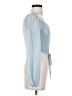 Shein Blue 3/4 Sleeve Blouse Size S - photo 4
