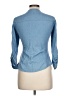 Guess Blue Long Sleeve Blouse Size L - photo 2