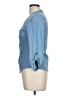 Guess Blue Long Sleeve Blouse Size L - photo 5