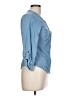Guess Blue Long Sleeve Blouse Size L - photo 4