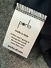 Porto Black Short Sleeve Blouse Size 2 - photo 8