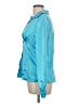 Unbranded 100% Polyester Blue Long Sleeve Blouse Size L - photo 5