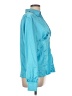 Unbranded 100% Polyester Blue Long Sleeve Blouse Size L - photo 4