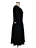 Talbots Solid Black Casual Dress Size M - photo 4