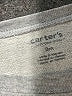 Carter's 100% Cotton Tweed Gray Short Sleeve T-Shirt 0-3 MO / 3 MO - photo 3