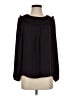 Ann Taylor LOFT 100% Rayon Black Long Sleeve Blouse Size S - photo 1