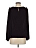 Ann Taylor LOFT 100% Rayon Black Long Sleeve Blouse Size S - photo 2