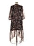 Eliza J 100% Polyester Paisley Black Cocktail Dress Size 16 - photo 2