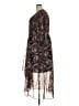 Eliza J 100% Polyester Paisley Black Cocktail Dress Size 16 - photo 5