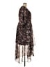 Eliza J 100% Polyester Paisley Black Cocktail Dress Size 16 - photo 4