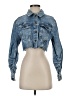 We the Free Blue Denim Jacket Size S - photo 1