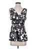 Magaschoni Gray Sleeveless Blouse Size 4 - photo 1